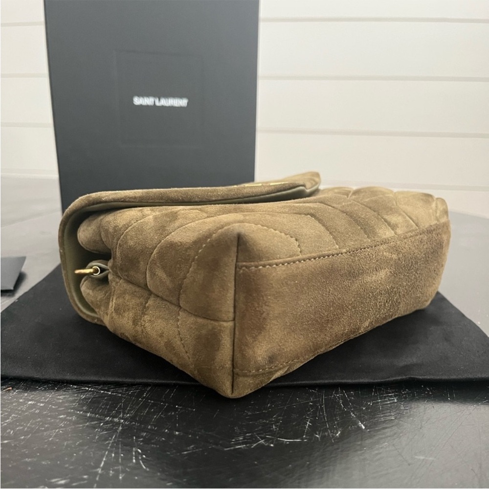 Saint Laurent Suede Toy Lou Lou Bag - Picture 7 of 17